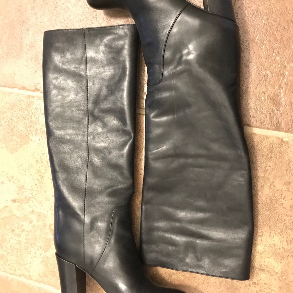 Vince Camuto knee high stovepipe boots (new)